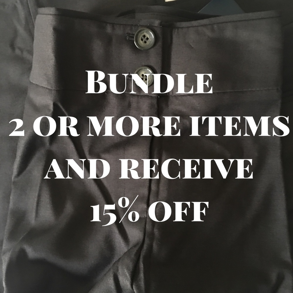Don’t forget to Bundle your items